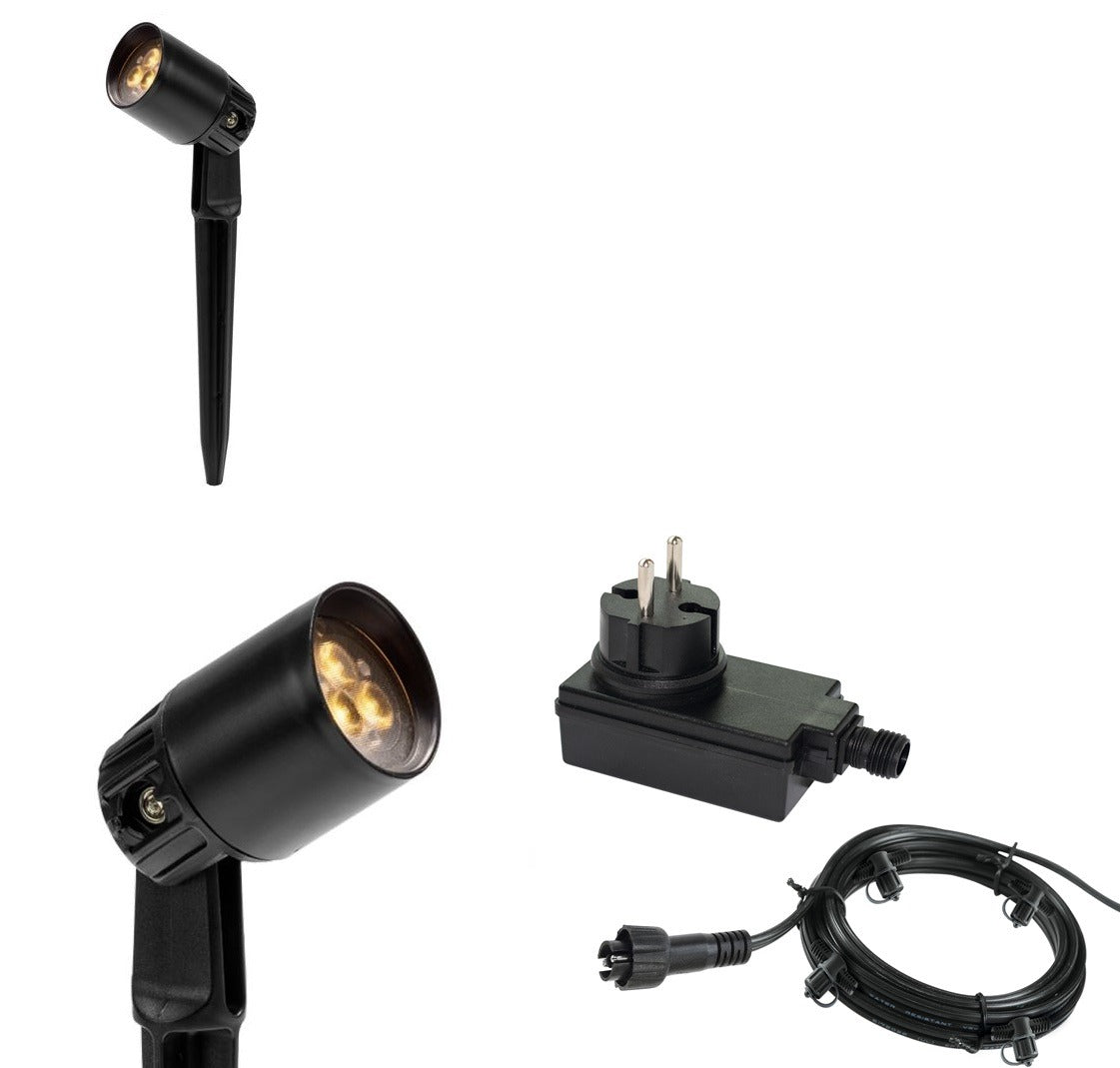 1x LED tuin lamp - 12V - 2 watt - basic - complete set 1x LED tuin lamp - 12V - 2 watt - basic - complete set